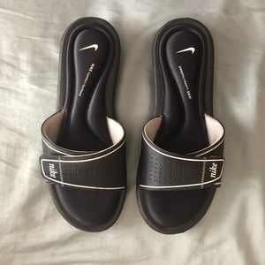 Nike comfort slides